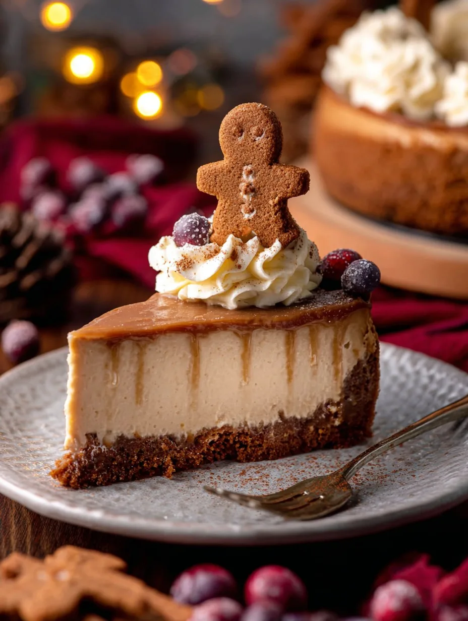 Gingerbread Cheesecake