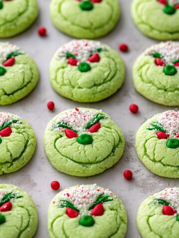 Grinch Christmas Cookies