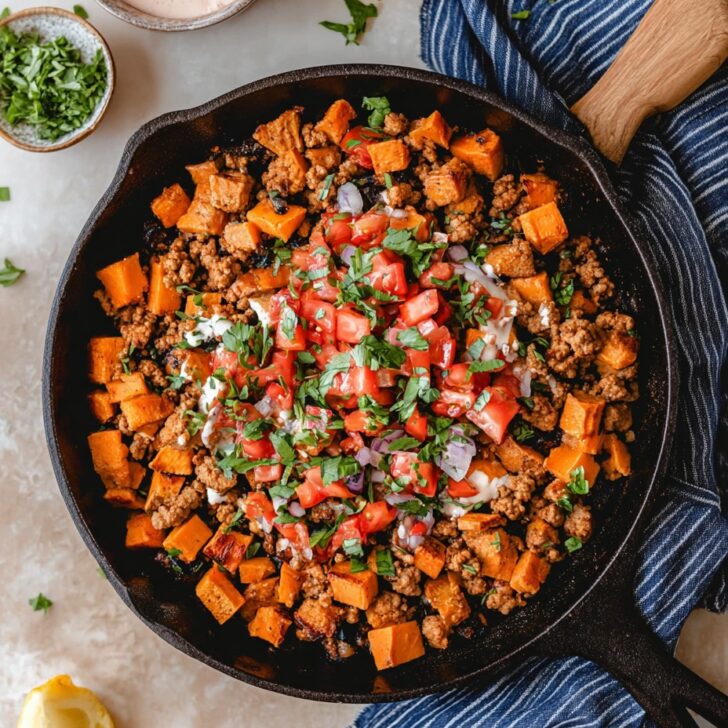Ground Turkey Sweet Potato Skillet Dinner Even Picky Eaters Love