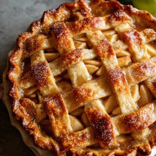 homemade apple pie