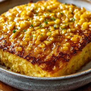 honey glazed corn casserole