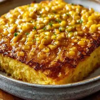 honey glazed corn casserole
