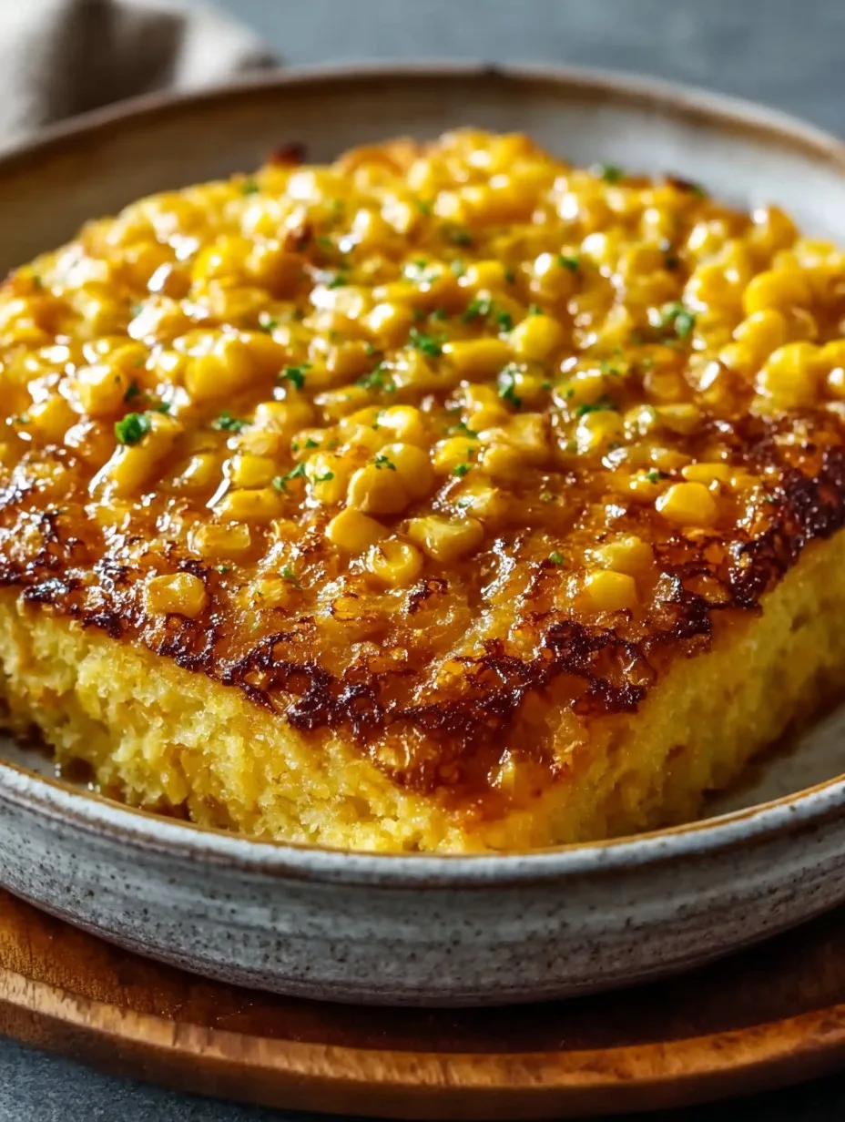 Honey-Glazed Corn Casserole