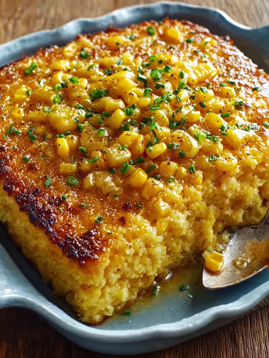 Honey-Glazed Corn Casserole