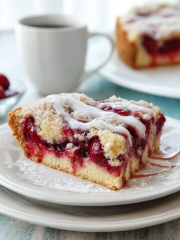 How To make Cherry Coffee Cake