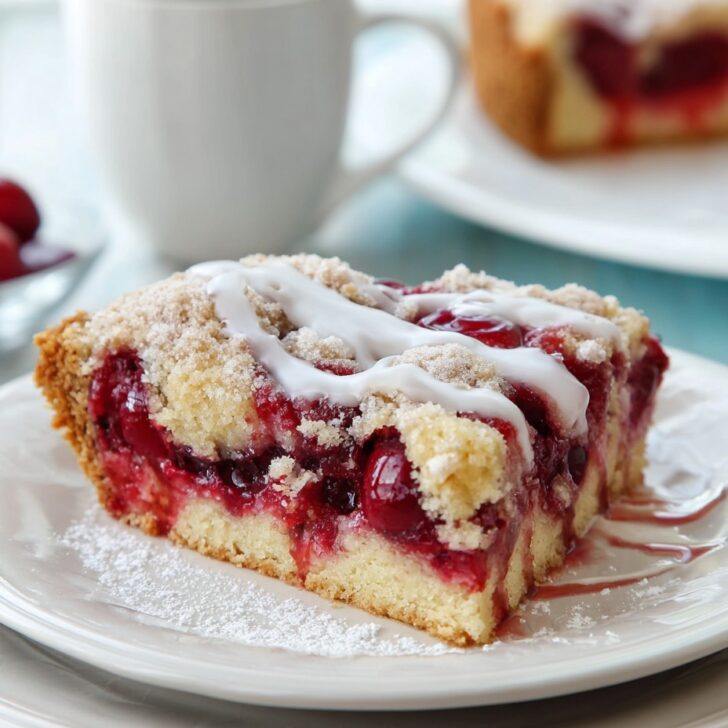 How To make Cherry Coffee Cake