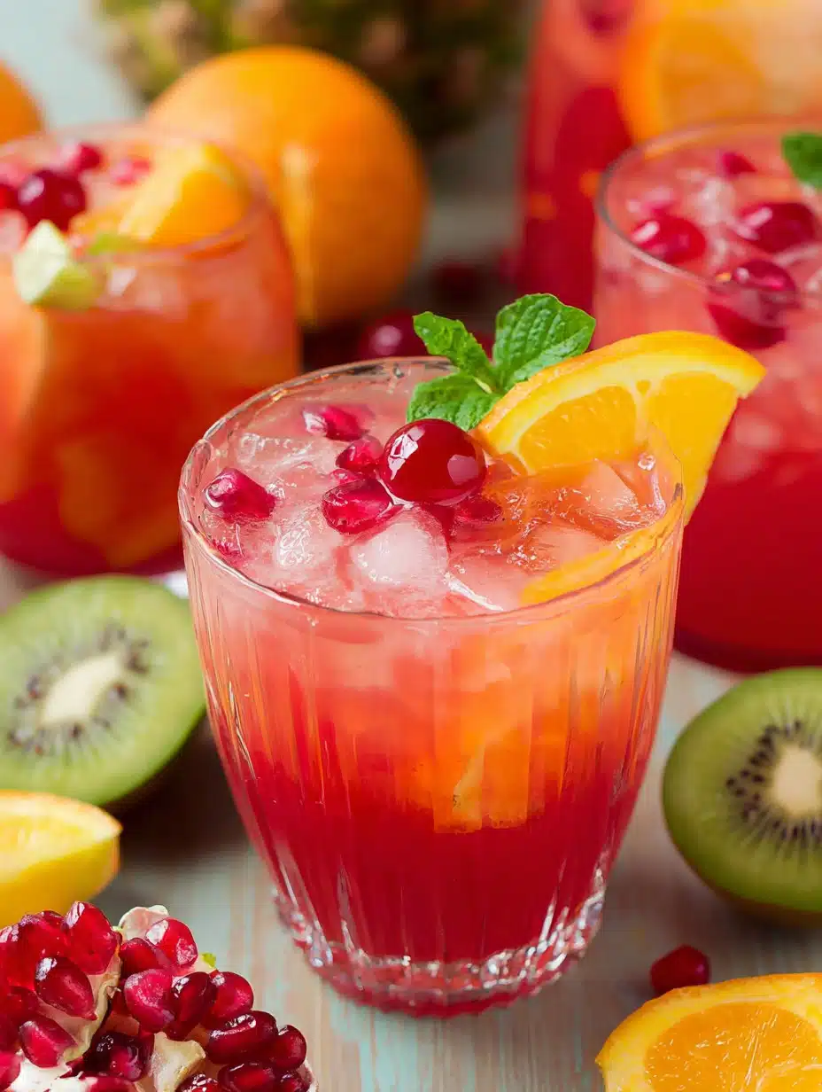 How To Make Fruit Punch
