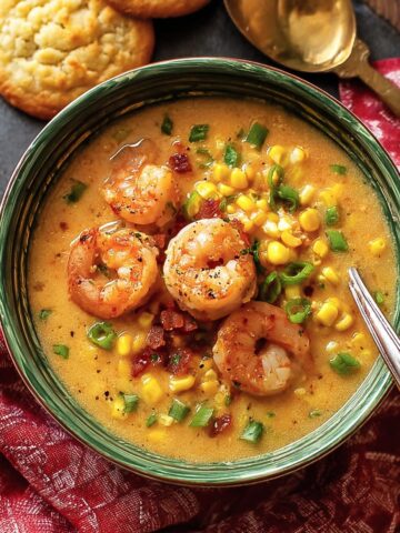 New Orleans Shrimp and Corn Bisque