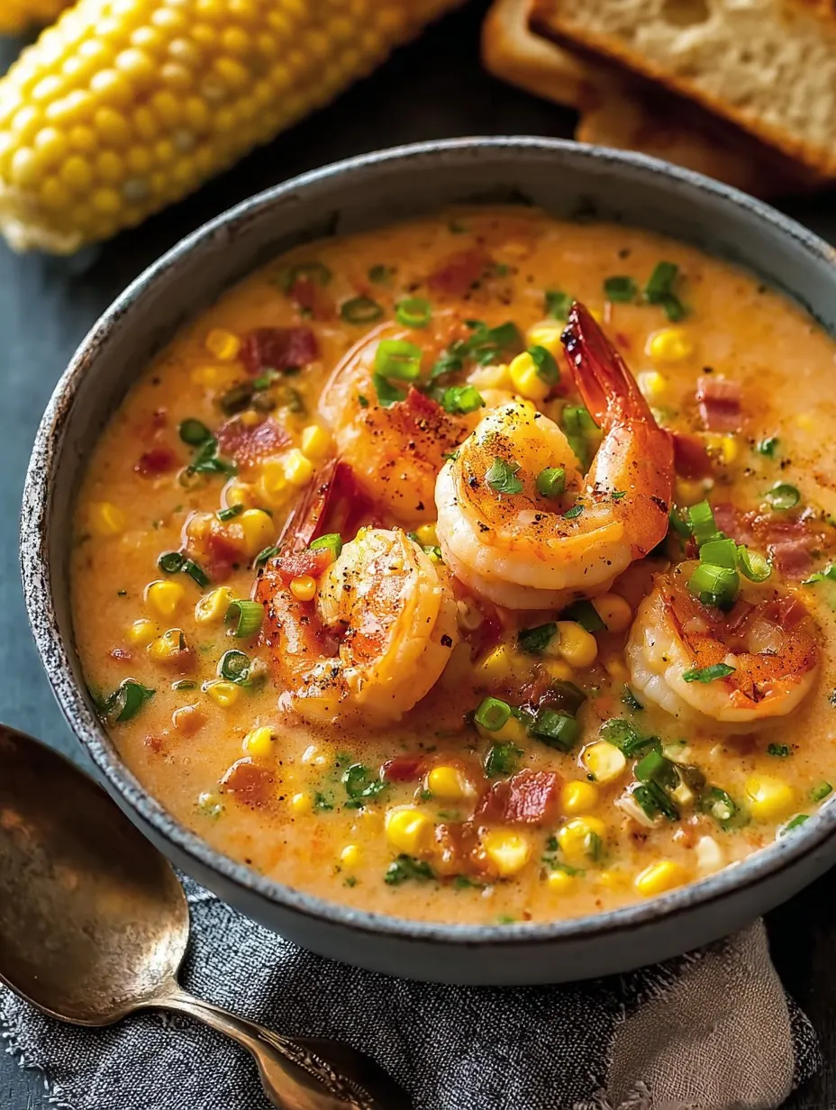 New Orleans Shrimp and Corn Bisque