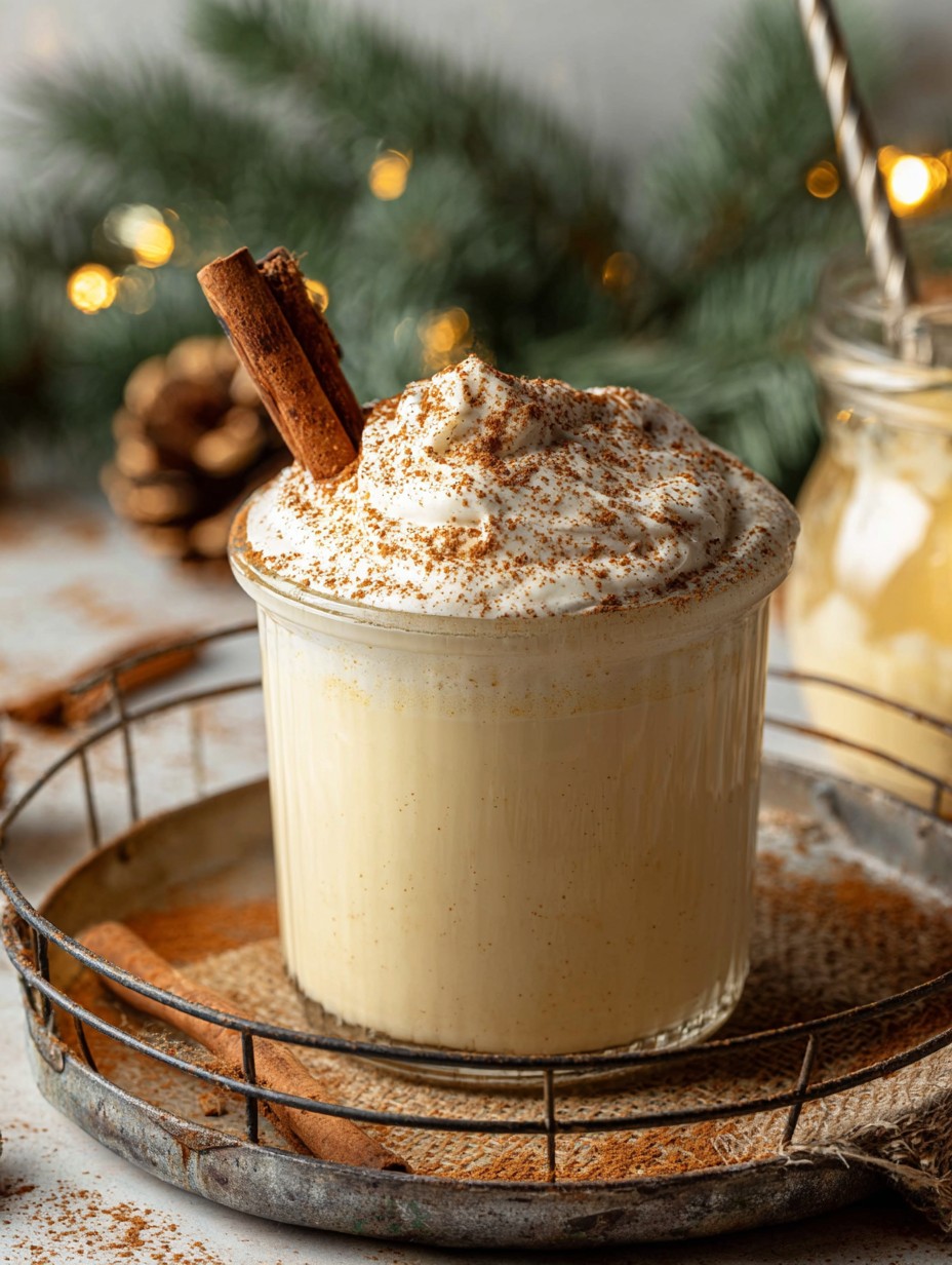 Non-Alcoholic Homemade Eggnog
