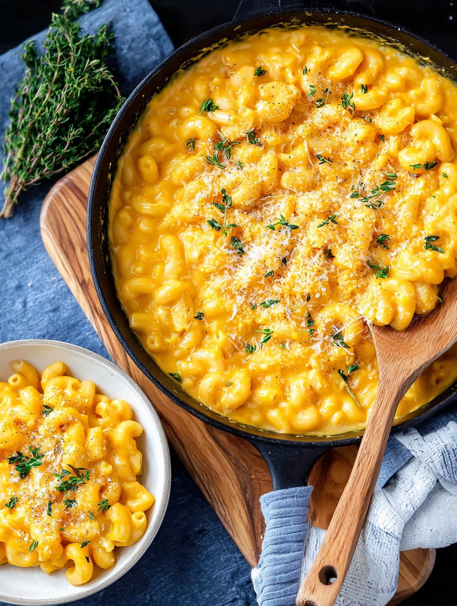 One-Pot Butternut Squash Mac and Cheese