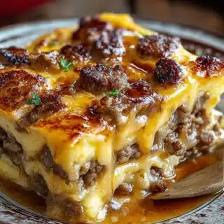 pancake sausage casserole