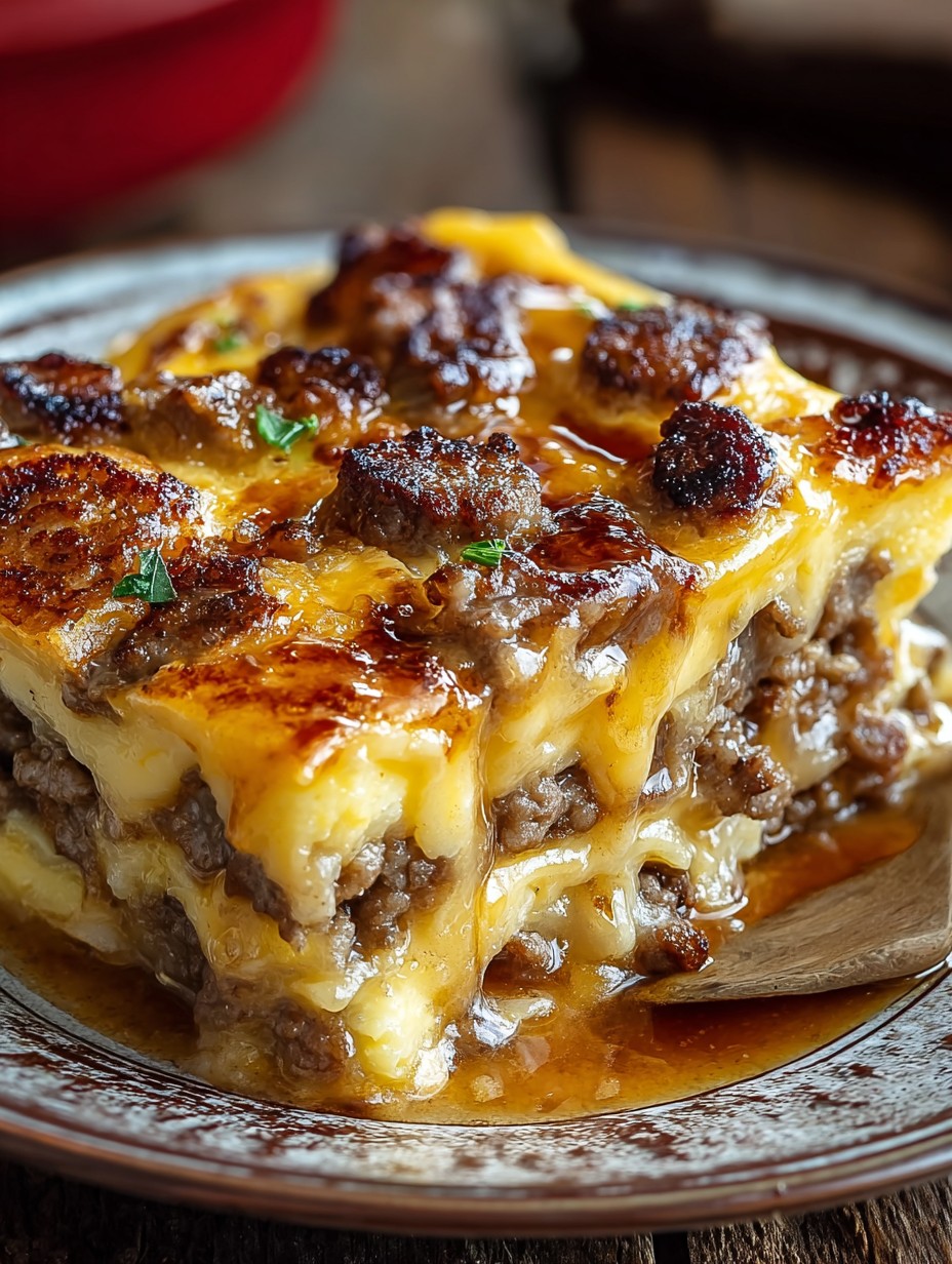 Pancake Sausage Casserole