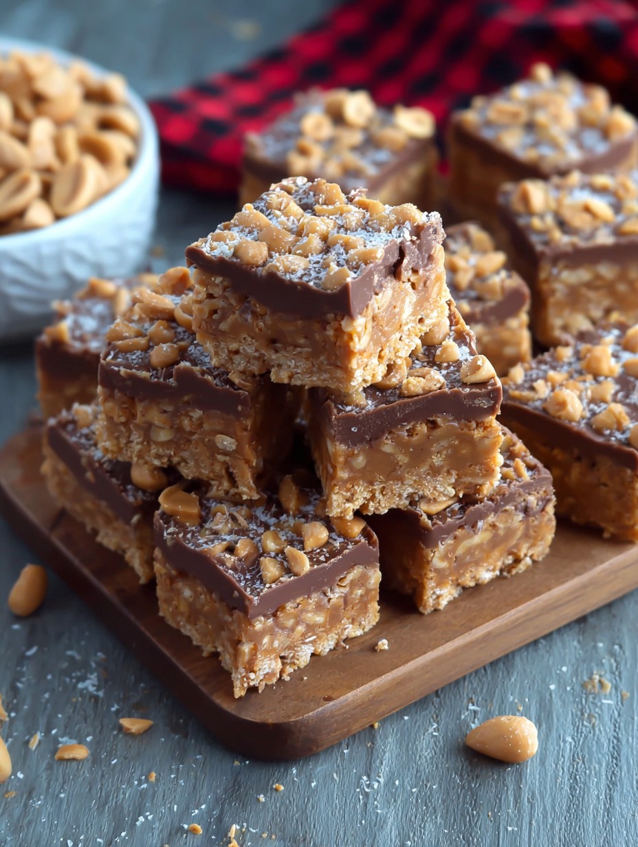 Peanut Crunch Bars