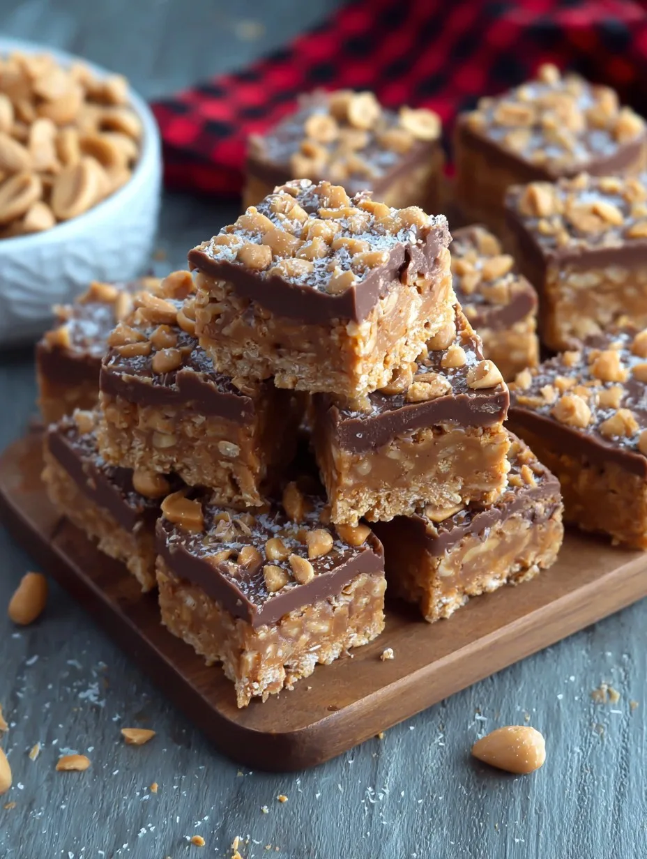 Peanut Crunch Bars