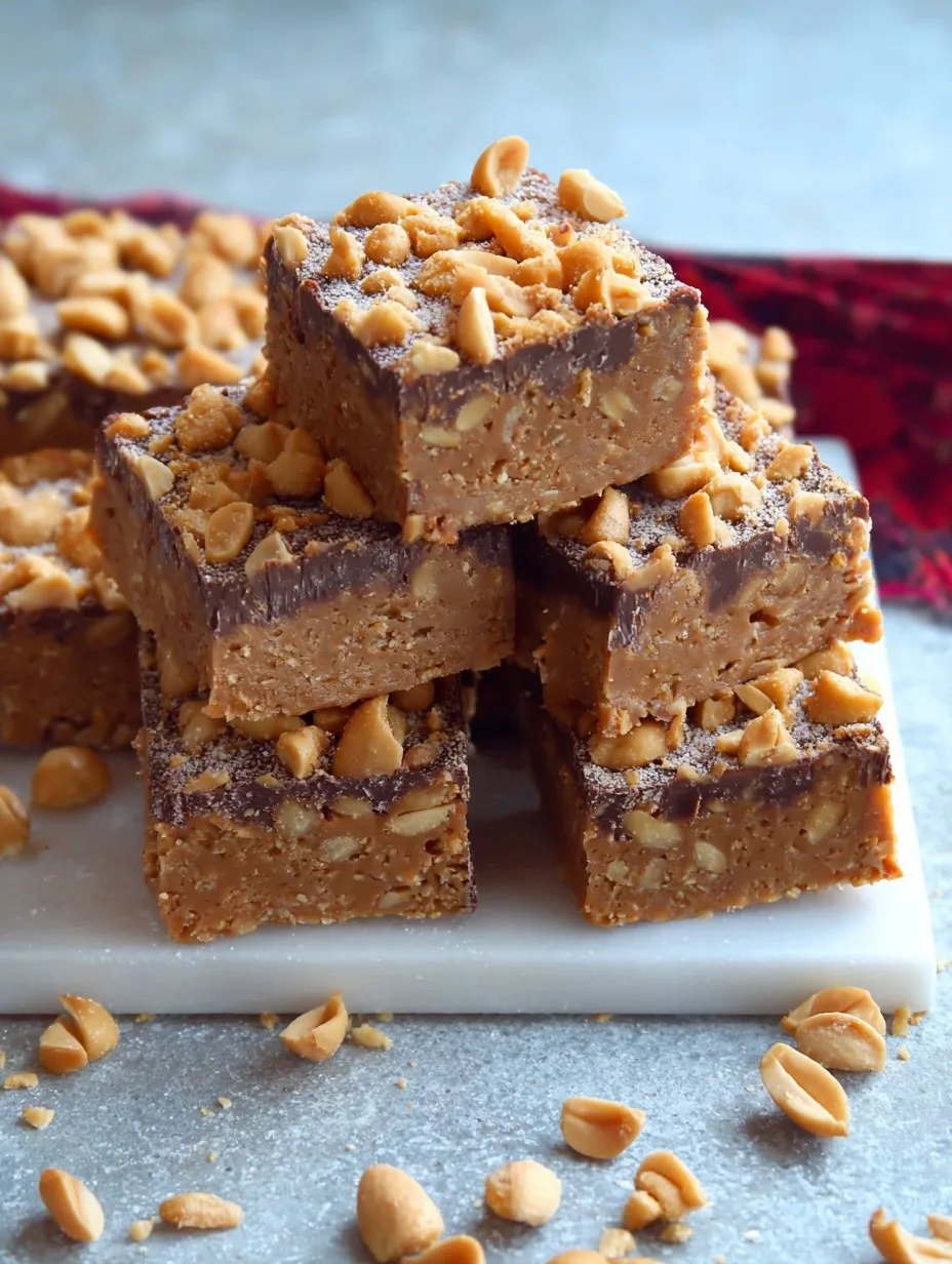 Peanut Crunch Bars