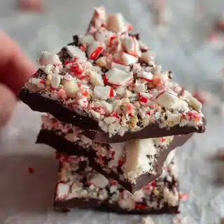 peppermint crunch chocolate bars