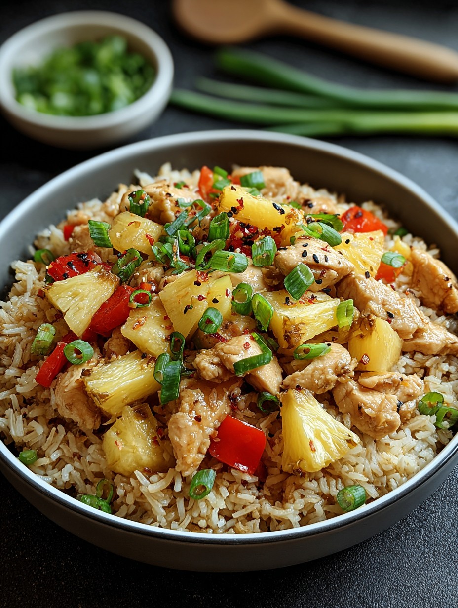 Pineapple Chicken Rice