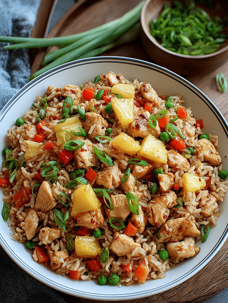 Pineapple Chicken Rice