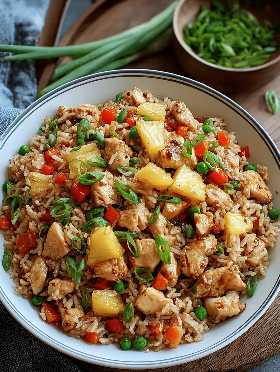Pineapple Chicken Rice