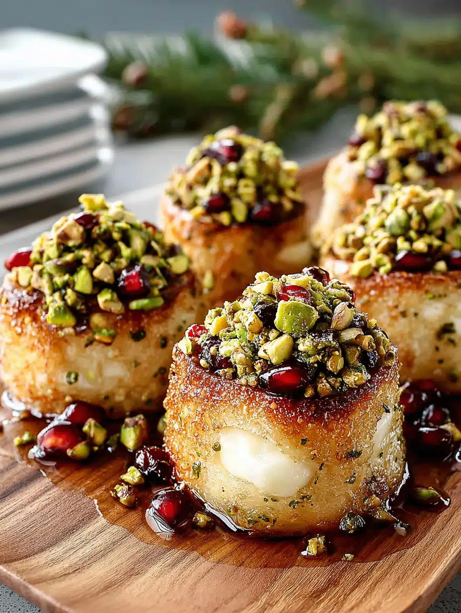 Pistachio Brie Bites, Best Christmas Appetizers