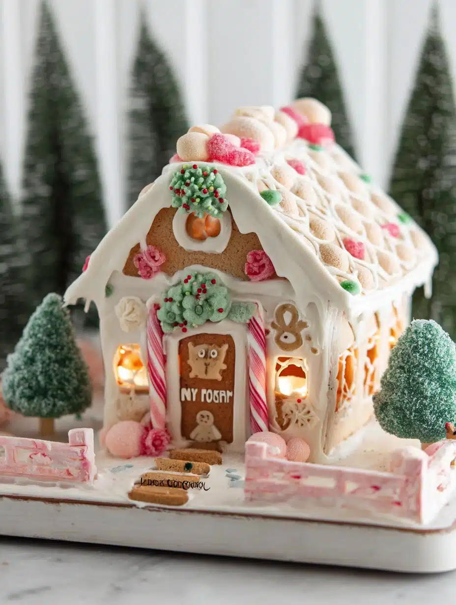 Pop Tart Gingerbread House