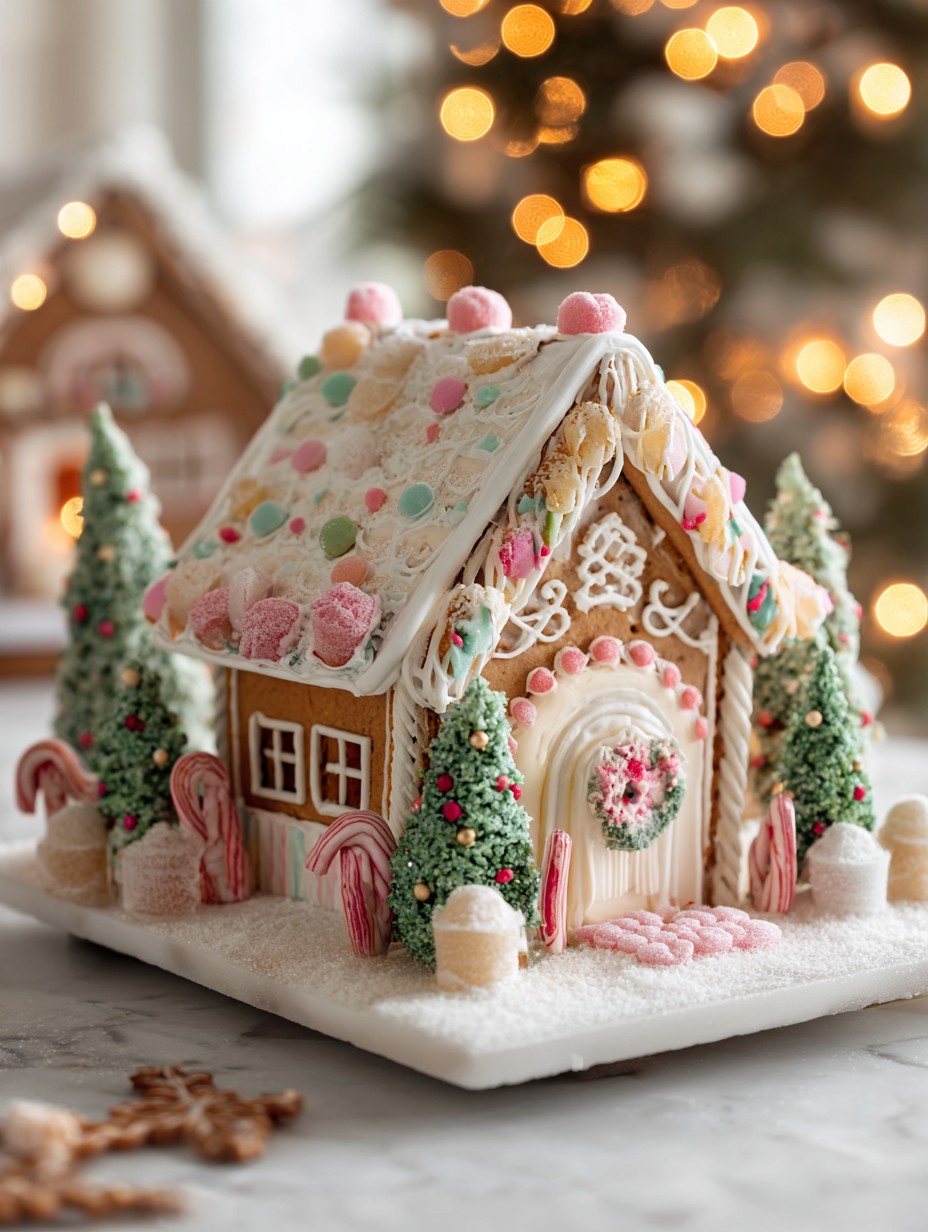 Pop Tart Gingerbread House