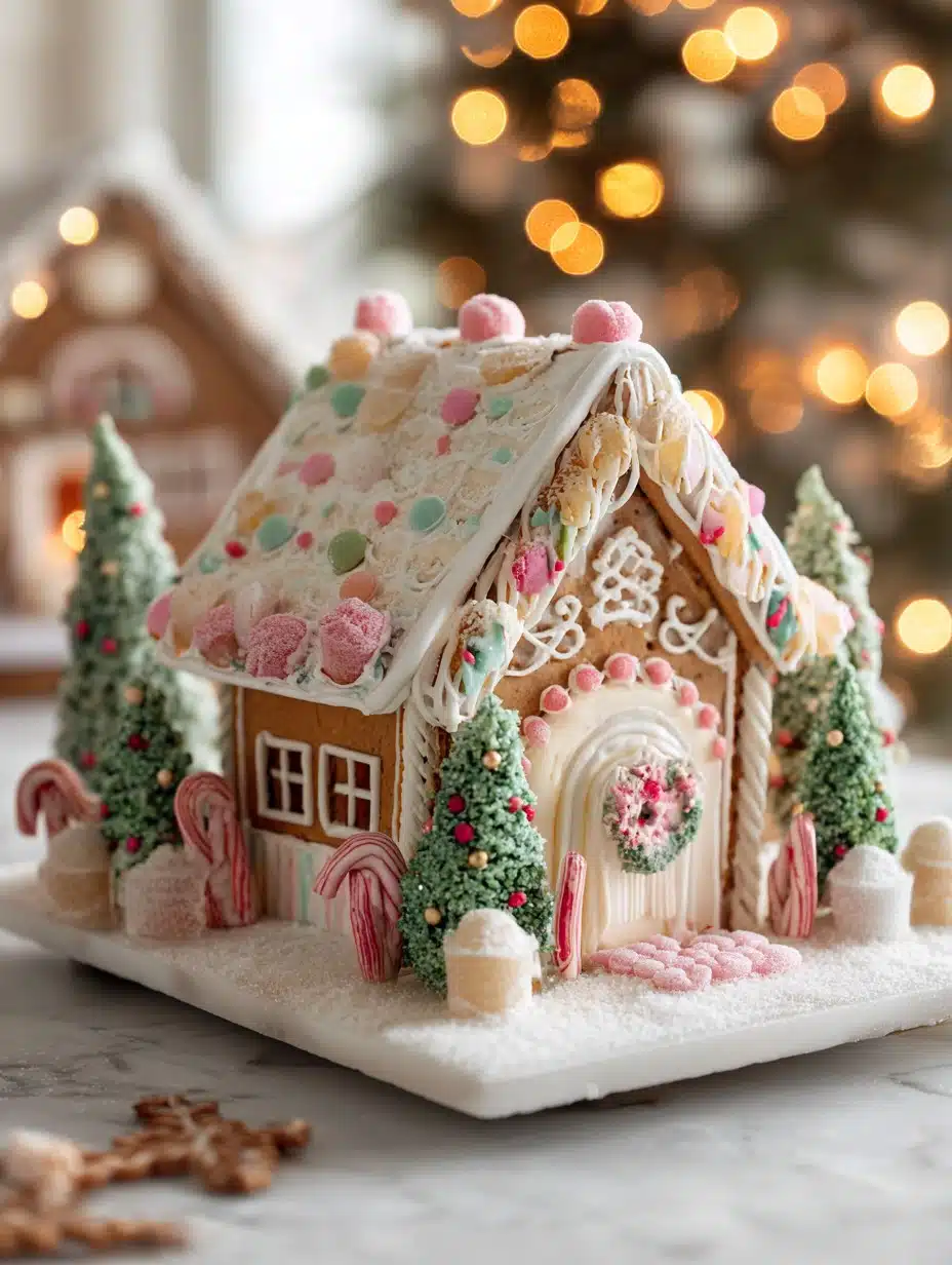 Pop Tart Gingerbread House