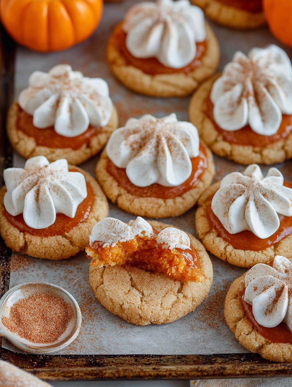 Pumpkin Pie Cookies