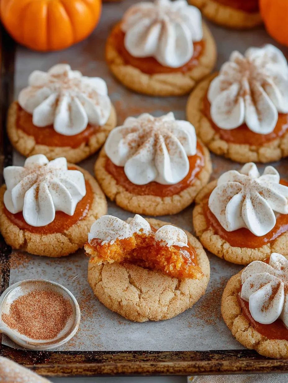 Pumpkin Pie Cookies