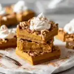 pumpkin pie spice squares recipe