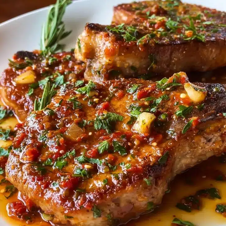Sicilian Pork Chops Recipe