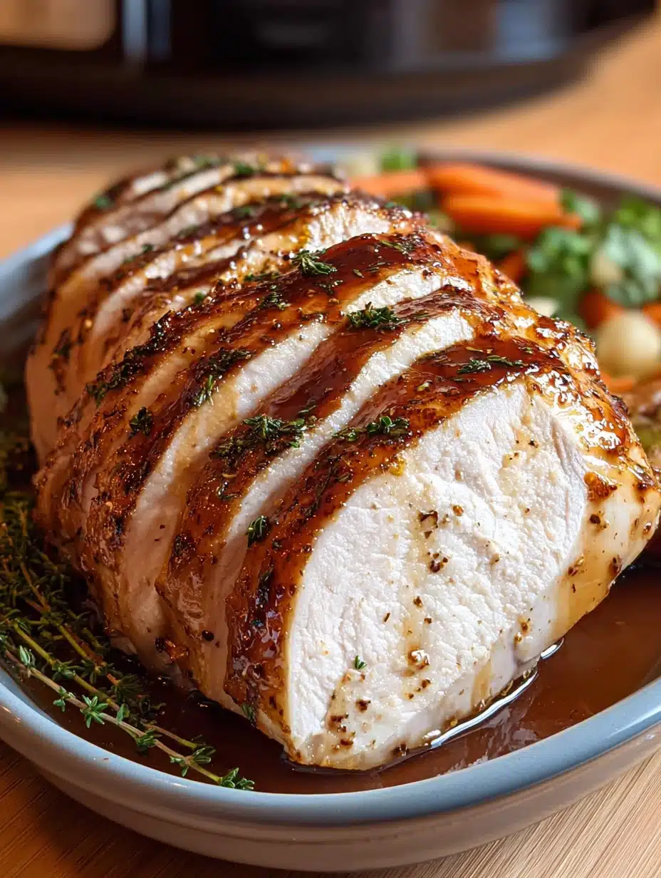 Slow Cooker Amish Maple Turkey Breast