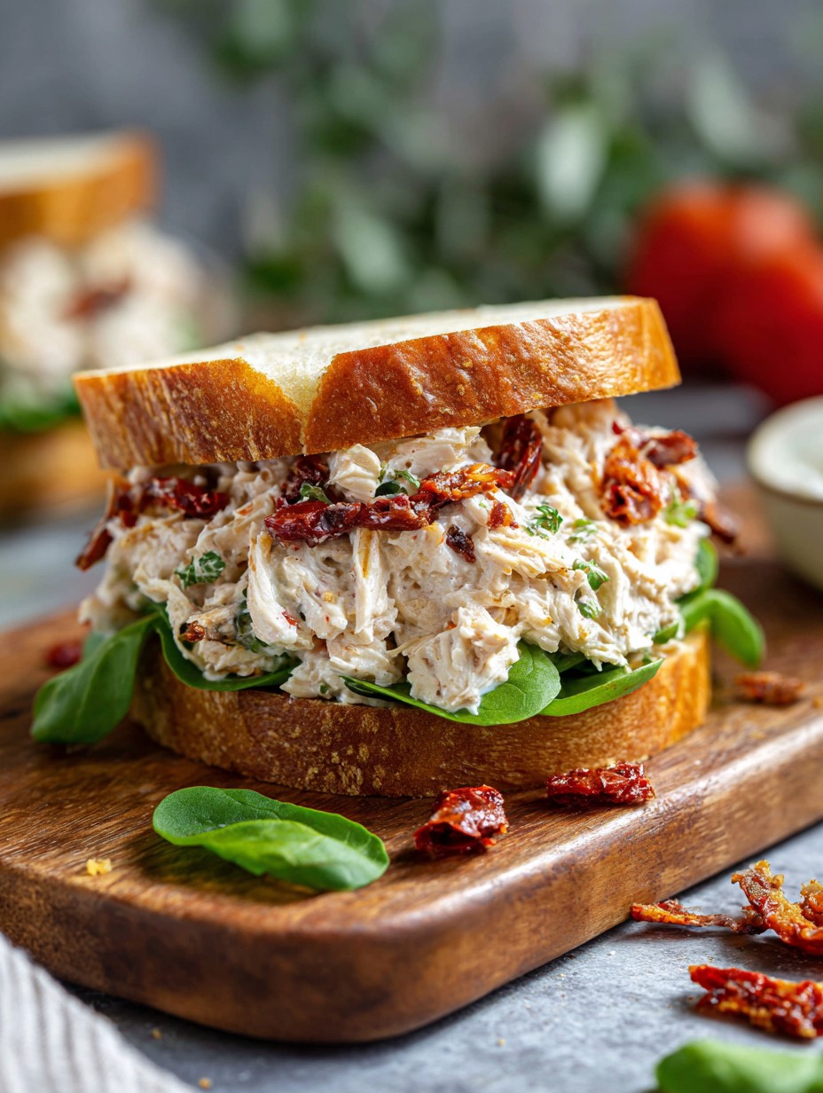 Sun-Dried Tomato Chicken Salad