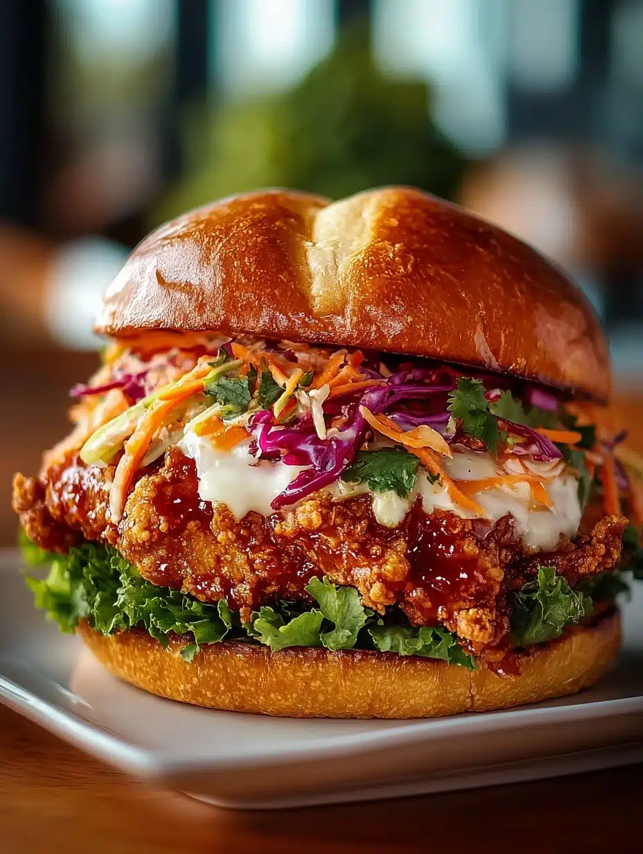 Thai Fried Chicken Sandwich