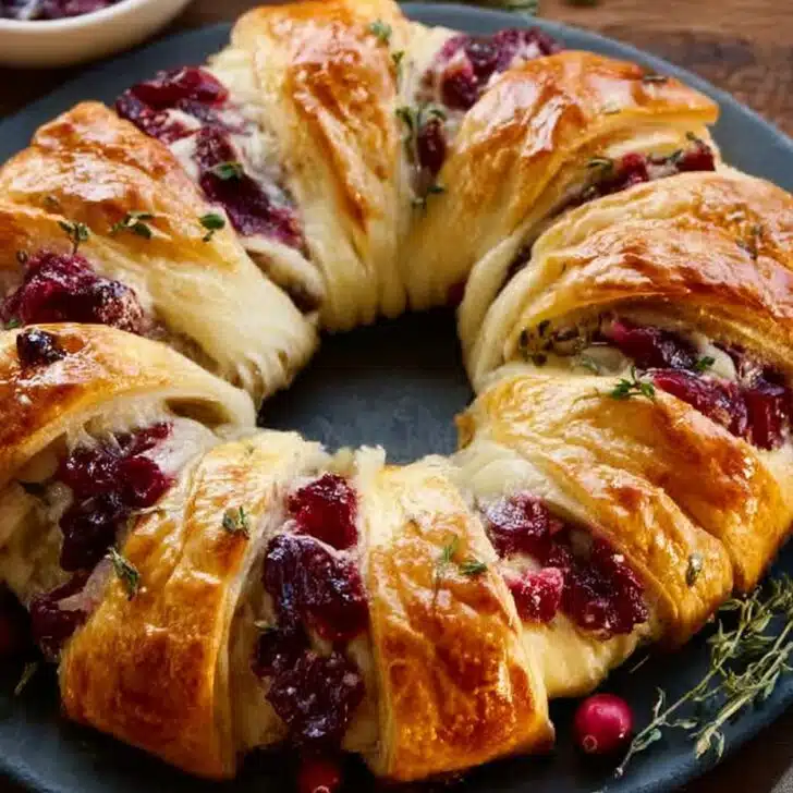 Turkey Cranberry Crescent Ring Recipe: My Go-To Holiday Saver