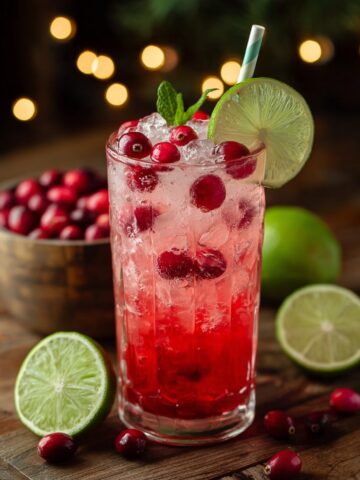 Vanilla Cranberry Crush Mocktail Recipe for Effortless Refreshment