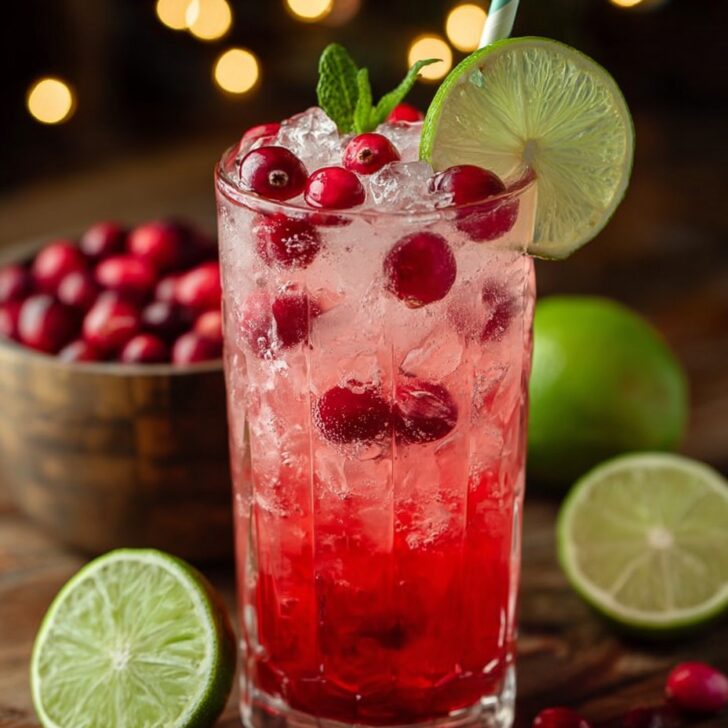 Vanilla Cranberry Crush Mocktail Recipe for Effortless Refreshment