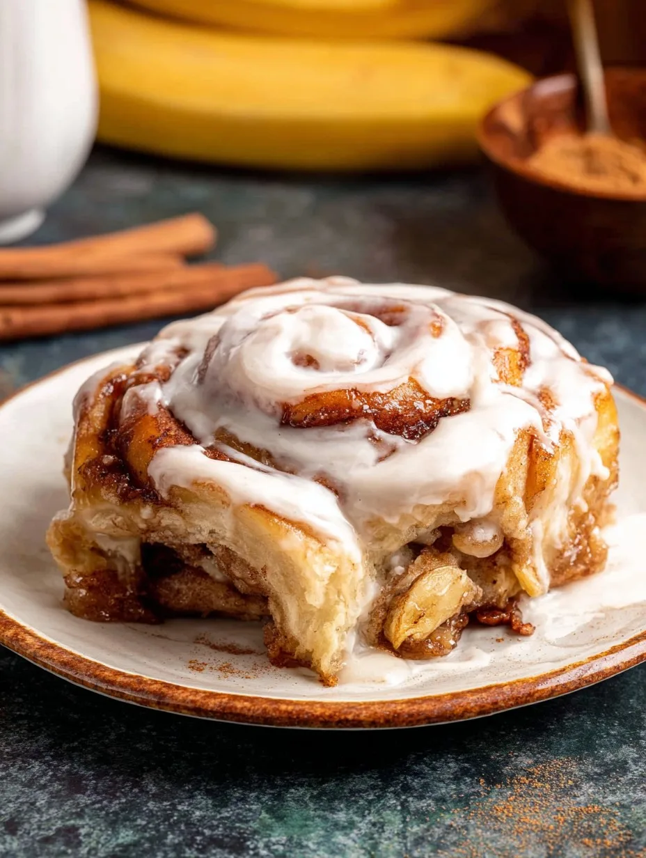 Banana Bread Cinnamon Rolls Recipe