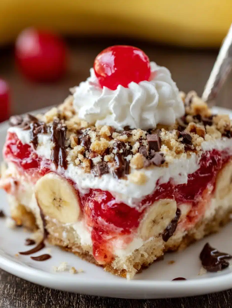 Banana Split Dump Cake Recipe