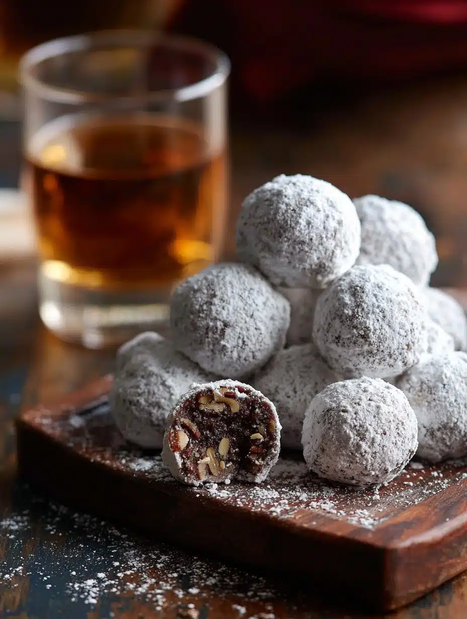 Bourbon Pecan Balls Recipe