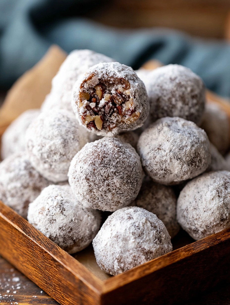 Bourbon Pecan Balls Recipe