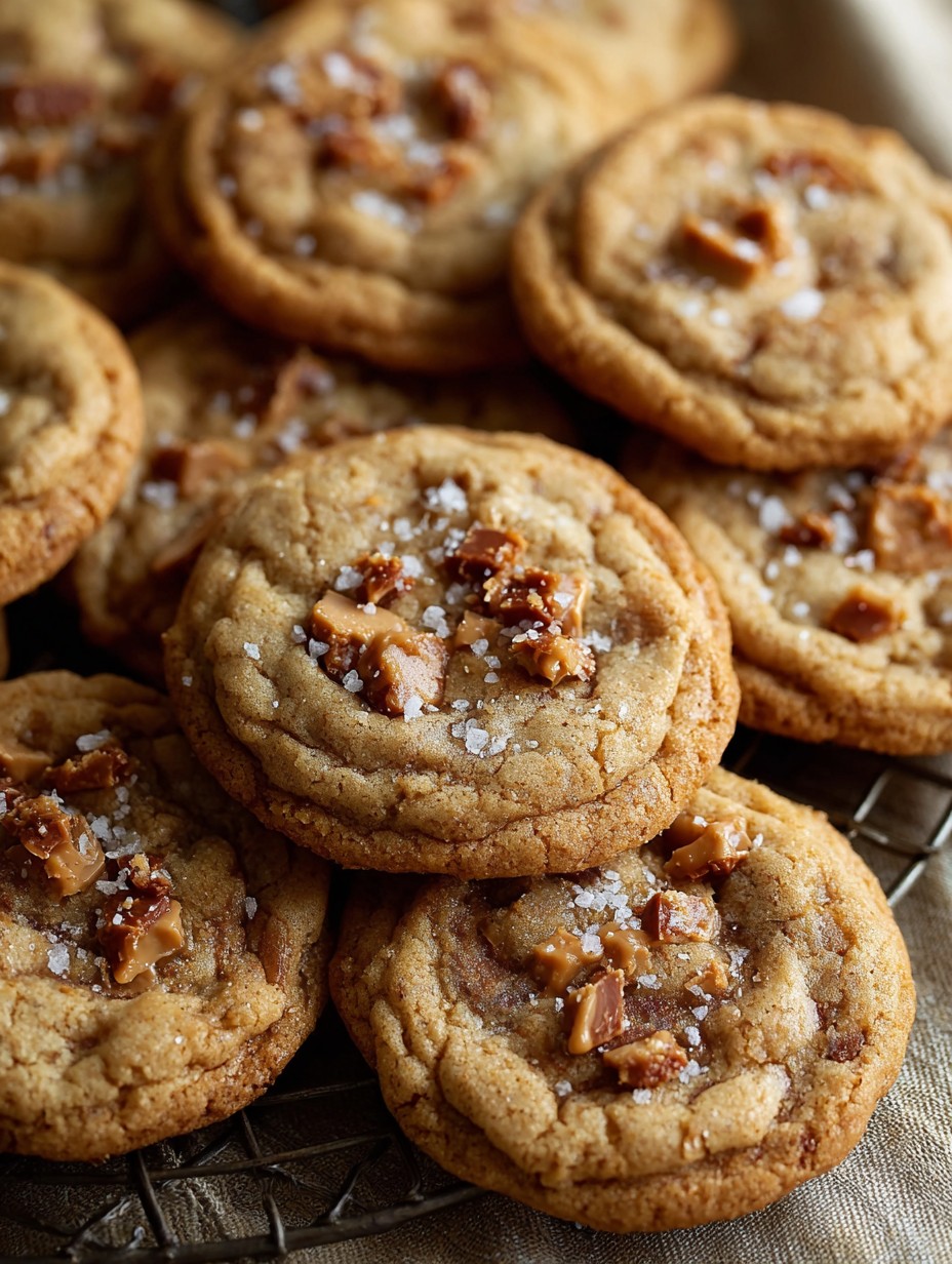 Brown Butter Toffee Cookies Recipe