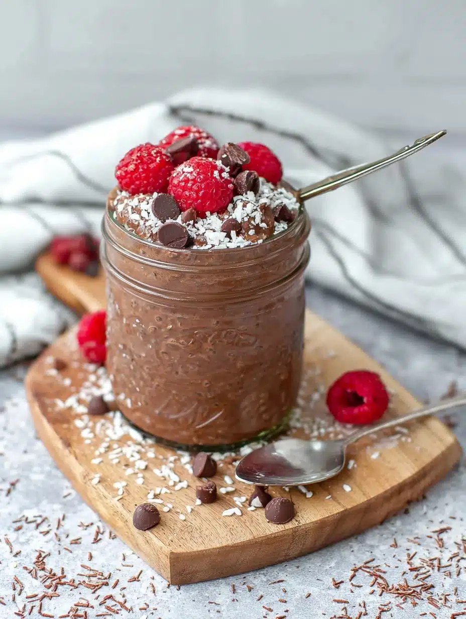 Brownie Batter Overnight Oats