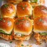 buffalo chicken sliders best party night recipe