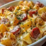 Cheesy Ranch Potatoes and Smoked Sausage: My Cozy Weeknight Fix