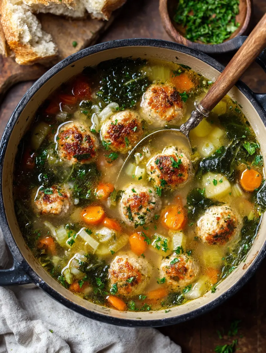 Chicken Meatball Soup