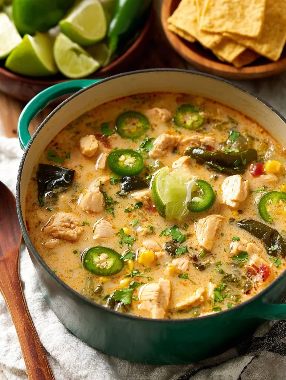 Chicken Poblano Soup