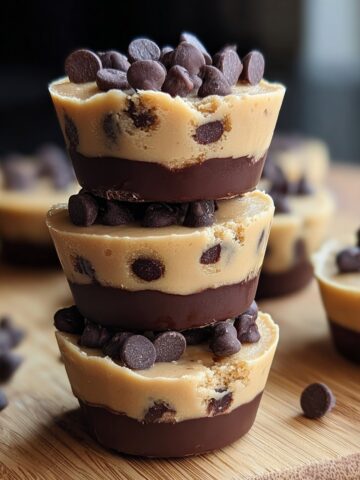 Chocolate Chip Cookie Dough Cups Recipe You'll Crave