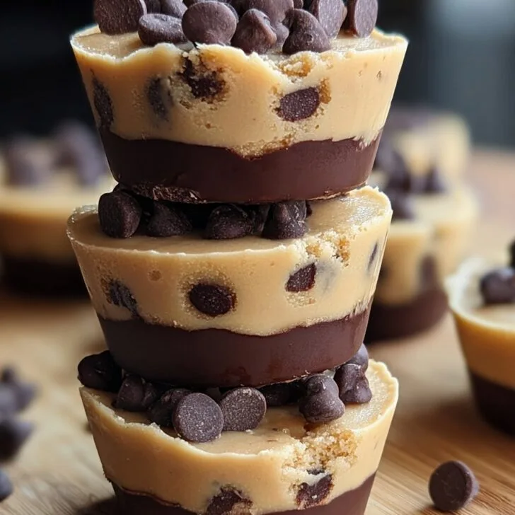 Chocolate Chip Cookie Dough Cups Recipe You'll Crave